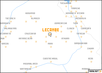 map of Lecambe