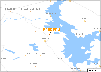 map of Lecarrow