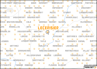 map of Le Cerisier