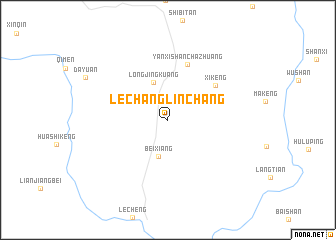 map of Lechanglinchang
