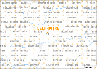 map of Le Chapitre