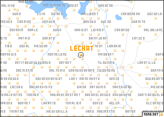 map of Le Chat