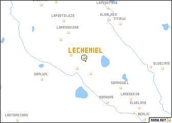 map of Lechemiel