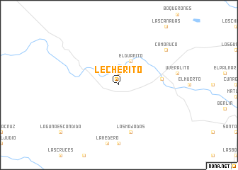 map of Lecherito