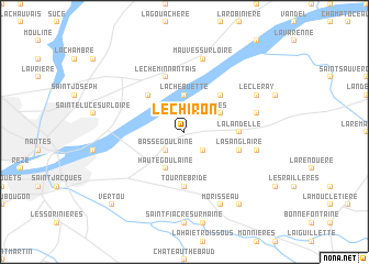 map of Le Chiron