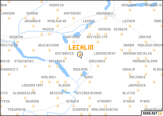 map of Lechlin