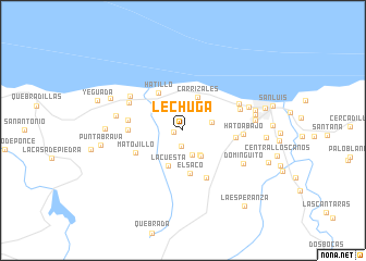 map of Lechuga