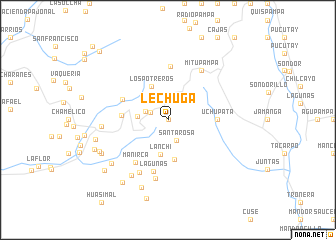 map of Lechuga