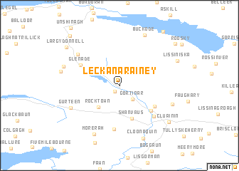 map of Leckanarainey