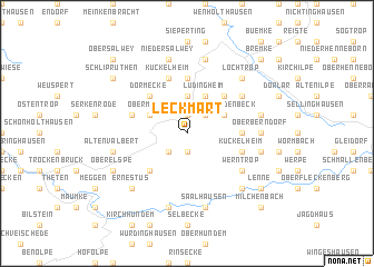 map of Leckmart