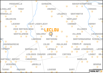 map of Le Clou