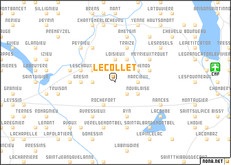 map of Le Collet