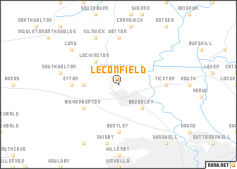 map of Leconfield