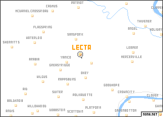 map of Lecta