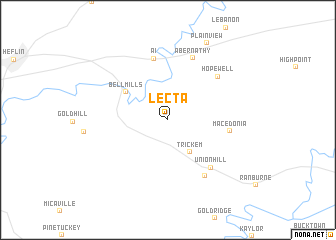 map of Lecta