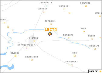 map of Lecta