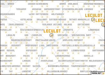 map of Le Culot