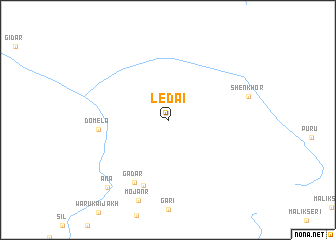 map of Ledai