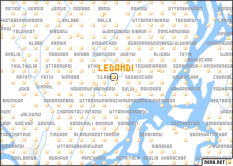 map of Ledāmdi