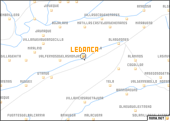 map of Ledanca