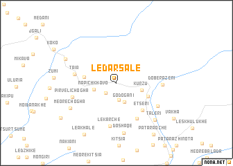 map of Ledarsale