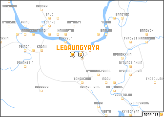 map of Ledaungya