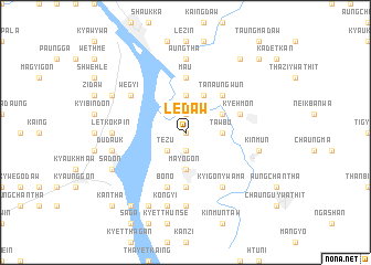 map of Ledaw