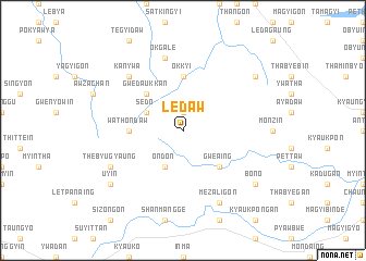 map of Ledaw