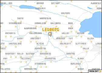 map of Ledberg