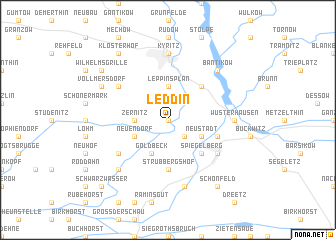 map of Leddin