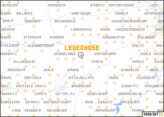 map of Lederhose