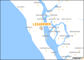 map of Ledhāpāra