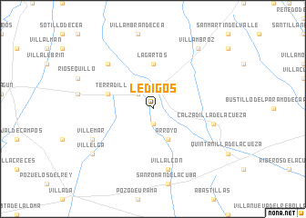 map of Ledigos