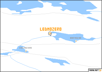 map of Ledmozero