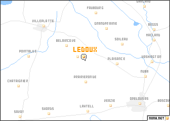 map of Ledoux