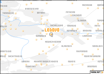 map of Ledovo
