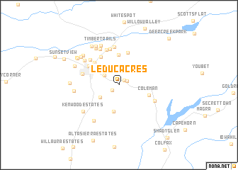 map of Leduc Acres