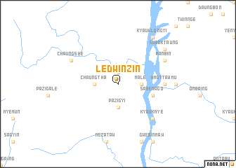 map of Ledwinzin