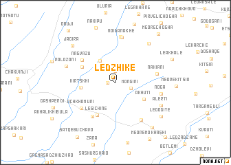 map of Ledzhike