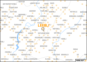 map of Leebli