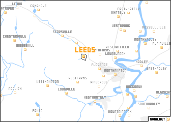 map of Leeds