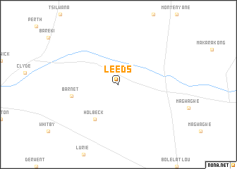 map of Leeds