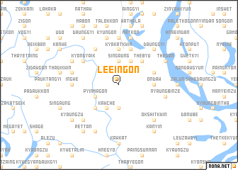 map of Le-eingon