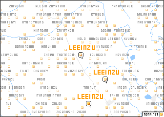 map of Le-einzu