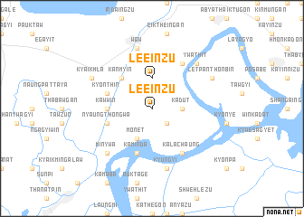 map of Le-einzu