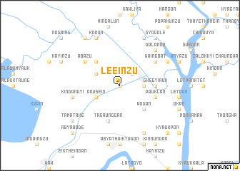 map of Le-einzu