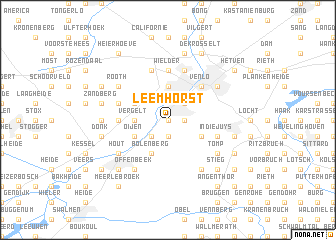 map of Leemhorst