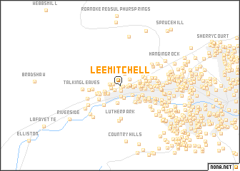 map of Lee-Mitchell