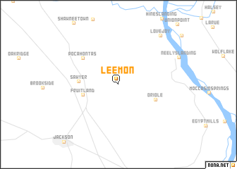 map of Leemon