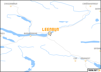 map of Leenaun